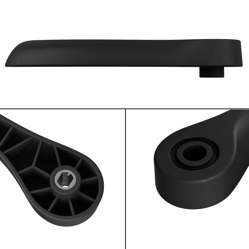BASIKER Front Driver & Passenger Adjust Handle for Chevy S10 Colorado Blazer SSR & GMC Canyon Jimmy S15 Envoy H3 Back Release Handle Replace OEM 89041697 (LH & RH) - Image 3